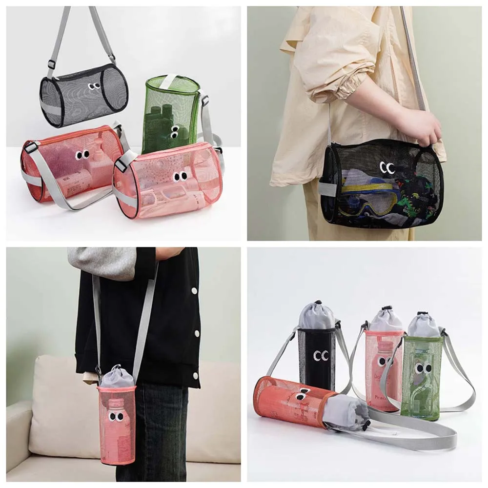 Korean Style Mesh Crossbody Bag All-match Handbag Mesh Shoulder Bag Travel Bag Storage Bag Water Bottle Drawstring Bag Travel
Korean Style Mesh Crossbody Bag All-match Handbag Mesh Shoulder Bag Travel Bag Storage Bag Water Bottle Drawstring Bag Travel