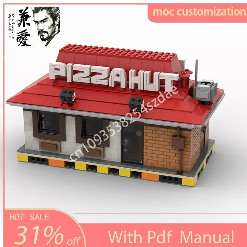 1052PCS Moc PizzaHuts Architecture Model Building Blocks DIY Creative Assembly Educational Bricks Toys Kids Holiday Gifts
1052PCS Moc PizzaHuts Architecture Model Building Blocks DIY Creative Assembly Educational Bricks Toys Kids Holiday Gifts