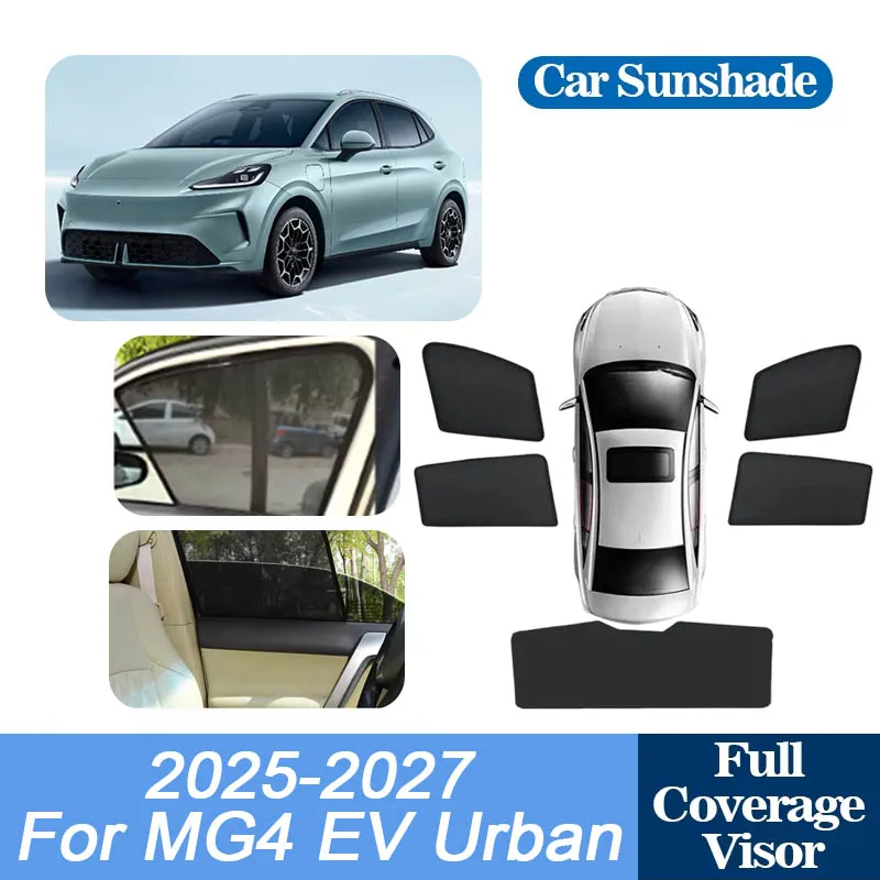 For MG4 EV Urban Accessories AH4EM 2025 2026 2027 Rear Window Sun Shade Covers Visors Parasol Sun light Shield UV Protector Net
For MG4 EV Urban Accessories AH4EM 2025 2026 2027 Rear Window Sun Shade Covers Visors Parasol Sun light Shield UV Protector Net