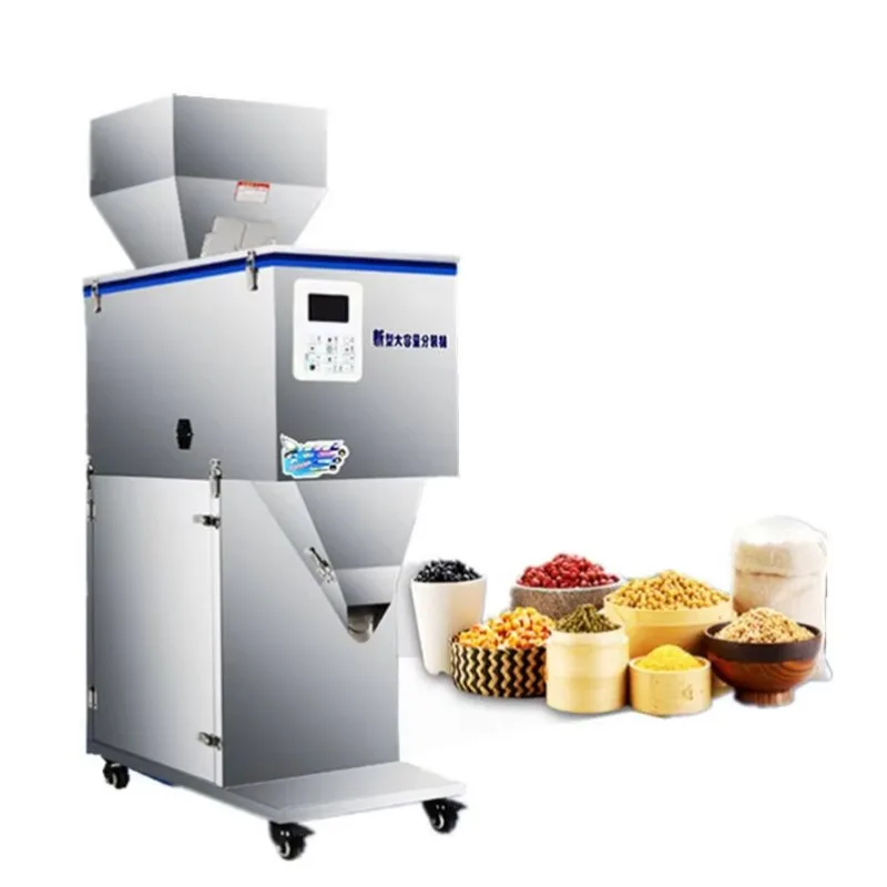 Newest 100-2500g Large Capacity Grain Rice Coffee Weighing Filling Machine with big hopper
Newest 100-2500g Large Capacity Grain Rice Coffee Weighing Filling Machine with big hopper