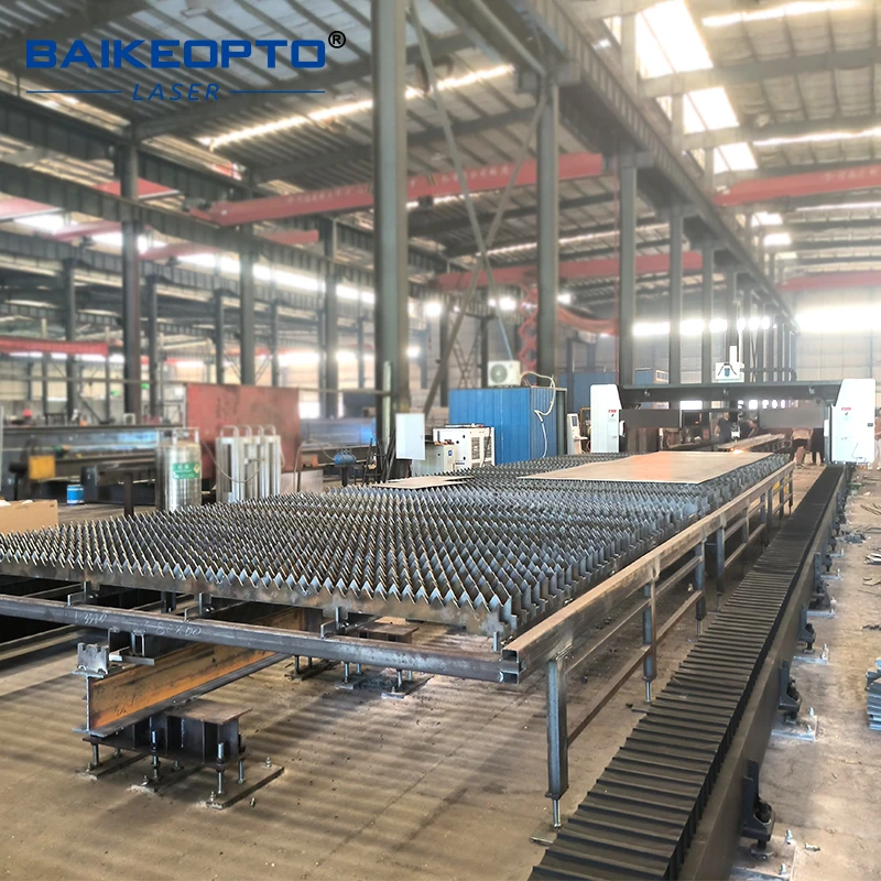 12KW Fully automatic H-beam CNC cutting machine servo drive + intelligent height adjustment
12KW Fully automatic H-beam CNC cutting machine servo drive + intelligent height adjustment