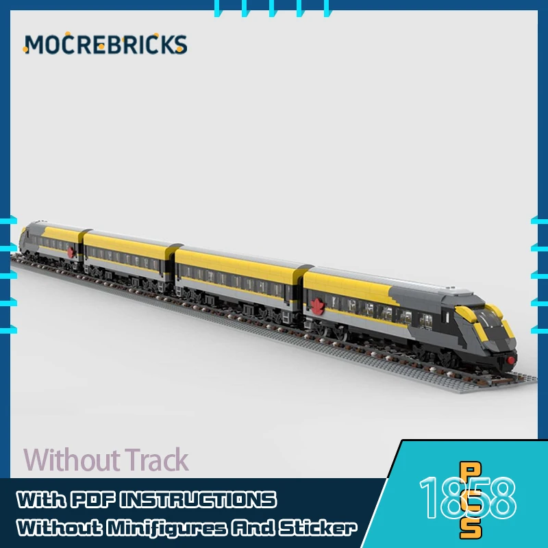 MOC Canadian Diesel Venture Train Transport Vehicle Building Block Assembly Model DIY Technology Bricks Children's Puzzle Toys
MOC Canadian Diesel Venture Train Transport Vehicle Building Block Assembly Model DIY Technology Bricks Children's Puzzle Toys