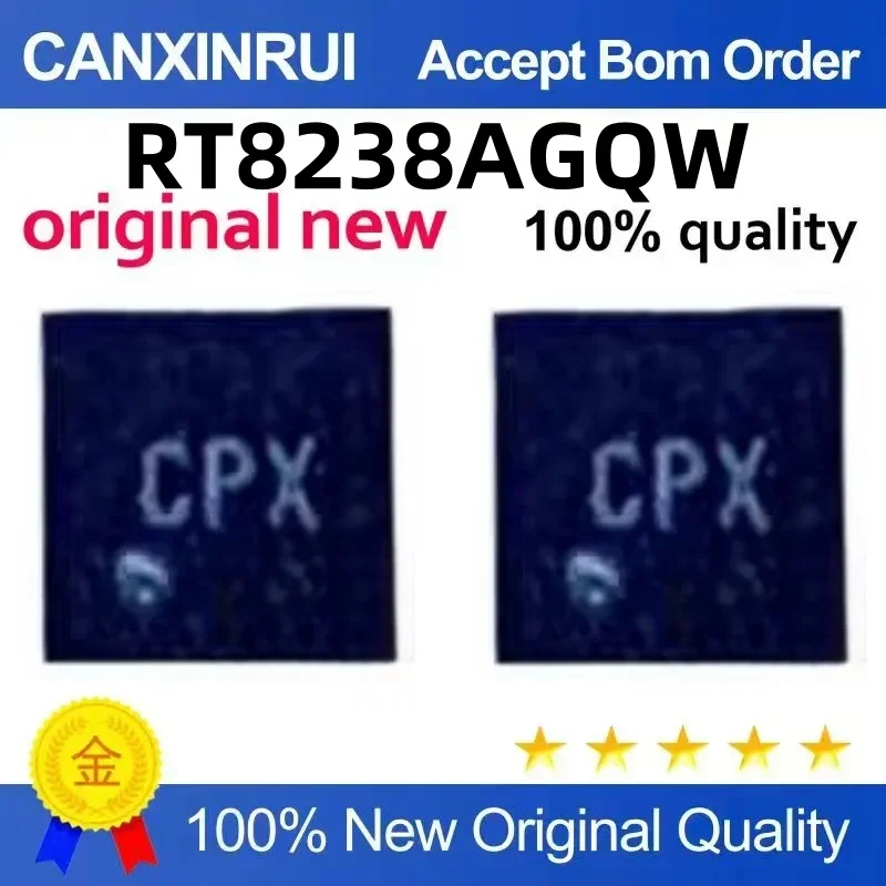 (5-100 pieces) RT8238AGQW RT8238A silk screen CPQ CPF CPH CP beginning QFN12 QFN8 brand new
(5-100 pieces) RT8238AGQW RT8238A silk screen CPQ CPF CPH CP beginning QFN12 QFN8 brand new