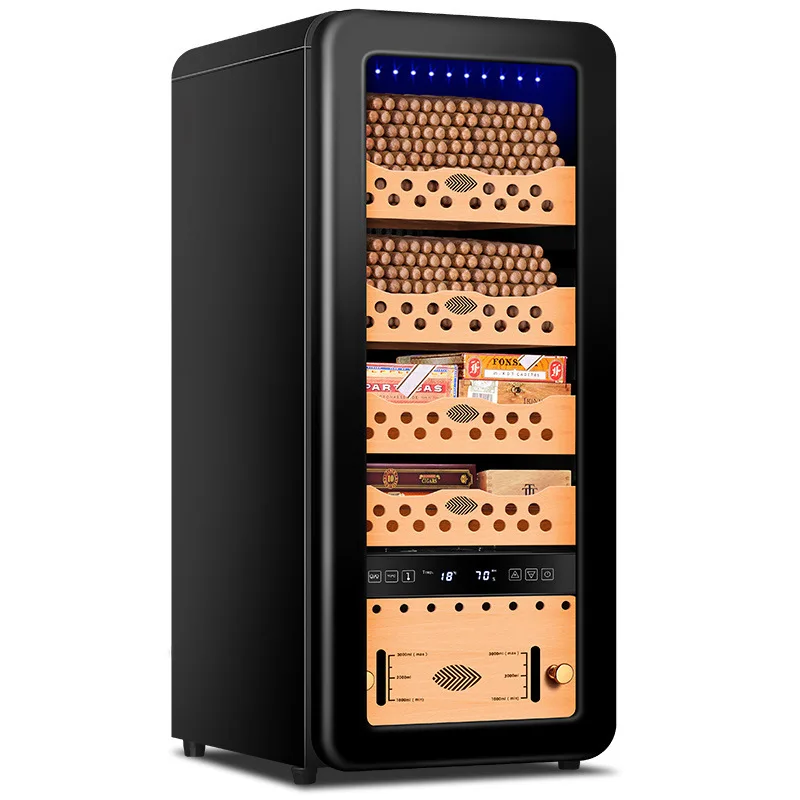 Cigar cabinet cedarwood shelves with curved home quiet design
Cigar cabinet cedarwood shelves with curved home quiet design