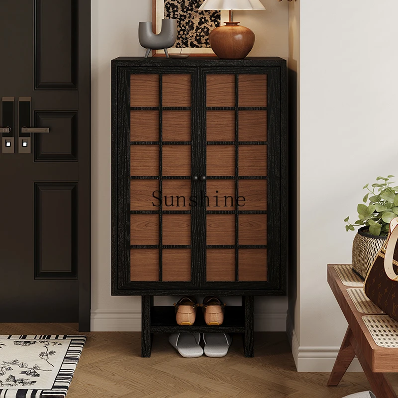 Household entrance high-end porch cabinet integrated large capacity multi-layer super retro
Household entrance high-end porch cabinet integrated large capacity multi-layer super retro
