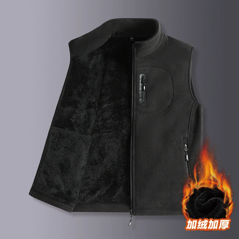 Новые мужские жилеты для путешествий, пешего туризма, работы, жилет на молнии с несколькими карманами, флисовый жилет, мужская куртка без рукавов, осенний теплый повседневный жилет
Новые мужские жилеты для путешествий, пешего туризма, работы, жилет на молнии с несколькими карманами, флисовый жилет, мужская куртка без рукавов, осенний теплый повседневный жилет