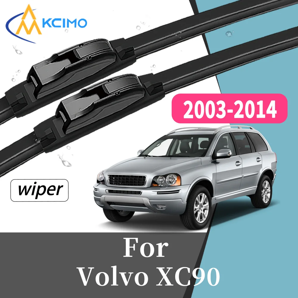 2Pcs High Performance Front Windscreen Wiper Blades For Volvo XC90 2003-2014 Long Lifespan Windshield Replacement Kit
2Pcs High Performance Front Windscreen Wiper Blades For Volvo XC90 2003-2014 Long Lifespan Windshield Replacement Kit