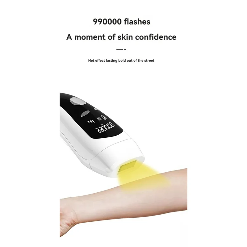 IPL Hair Remover Hair With 5 Modes Man Shaver Female Facial Hair Epilator 990,000 Flashes Hair Remover EU Plug
IPL Hair Remover Hair With 5 Modes Man Shaver Female Facial Hair Epilator 990,000 Flashes Hair Remover EU Plug