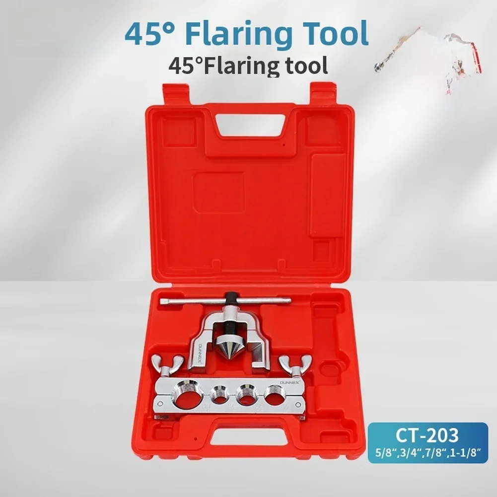 Large Capacity 45 Degree Flaring Tool Designed For Copper Pipe Expansion In Commercial Refrigeration Installations
Large Capacity 45 Degree Flaring Tool Designed For Copper Pipe Expansion In Commercial Refrigeration Installations