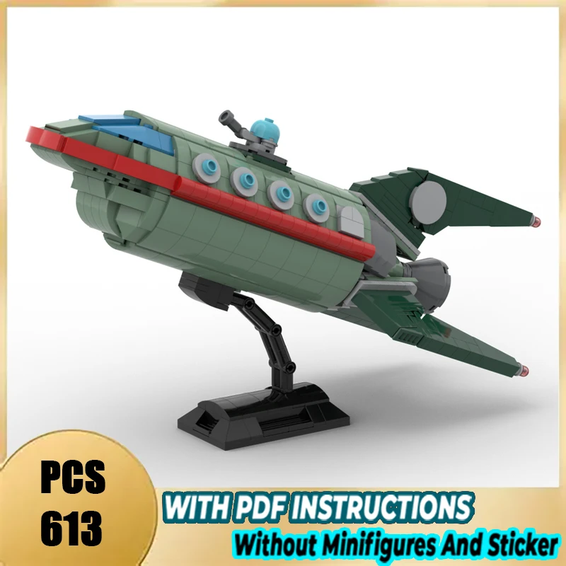 Exquisite brand new MOC building blocks Planet Express Ship technical modules bricks model gift Christmas toy DIY assembly set
Exquisite brand new MOC building blocks Planet Express Ship technical modules bricks model gift Christmas toy DIY assembly set