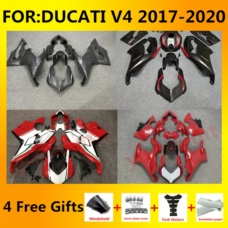 Подходит для DUCATI Panigale v4 v4s V4R 2017 2018 2019 2020 полный комплект обтекателей кузов новая пресс-форма для инъекций ABS Обтекатели для кузова kits zxmt
Подходит для DUCATI Panigale v4 v4s V4R 2017 2018 2019 2020 полный комплект обтекателей кузов новая пресс-форма для инъекций ABS Обтекатели для кузова kits zxmt