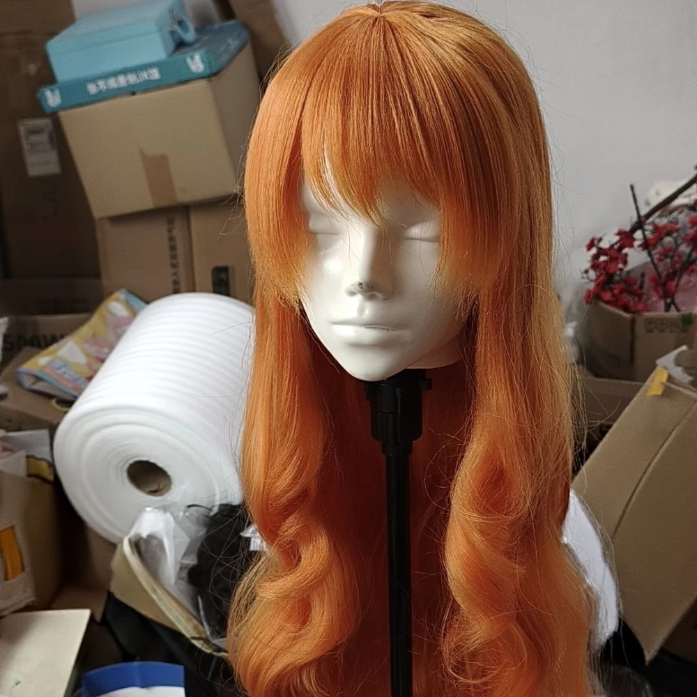 Anime Nami Cosplay Wig Long Orange Heat Resistant Synthetic Fiber with Rose Net Cosplay wig for comic con Halloween Wig
Anime Nami Cosplay Wig Long Orange Heat Resistant Synthetic Fiber with Rose Net Cosplay wig for comic con Halloween Wig