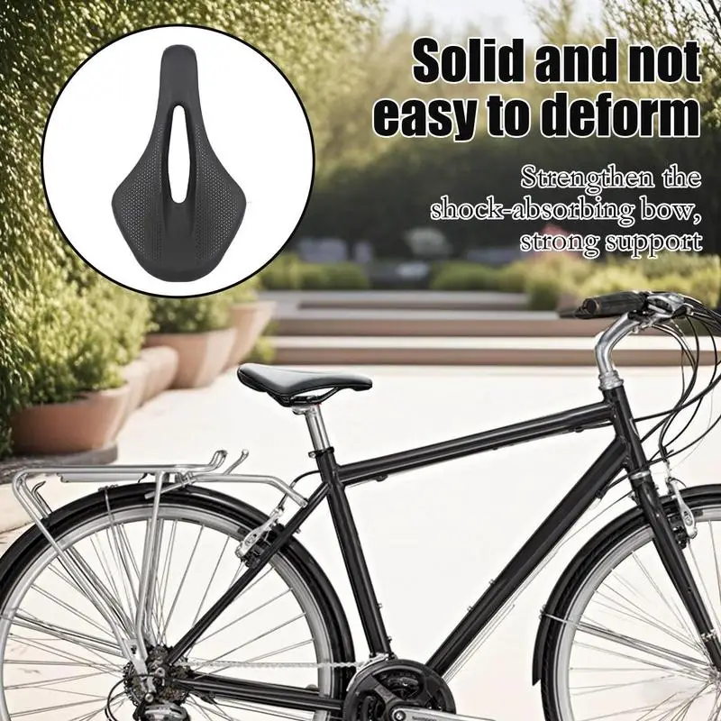 Cycling Seat Comfortable Soft Hollow Road Bike Saddles Pu Leather Cushion Cover Breathable Cycling Accessories For Mountain Road
Cycling Seat Comfortable Soft Hollow Road Bike Saddles Pu Leather Cushion Cover Breathable Cycling Accessories For Mountain Road