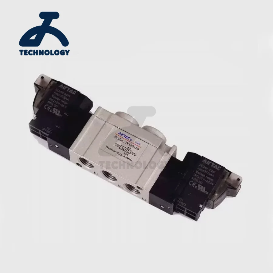 Original AirTAC new solenoid valve 7V130CJ06B050 7V0530EM5A050 7V0530EM5B050 7V0530EM5F050 7V0530PM5B050 7V0530PM5F050
Original AirTAC new solenoid valve 7V130CJ06B050 7V0530EM5A050 7V0530EM5B050 7V0530EM5F050 7V0530PM5B050 7V0530PM5F050