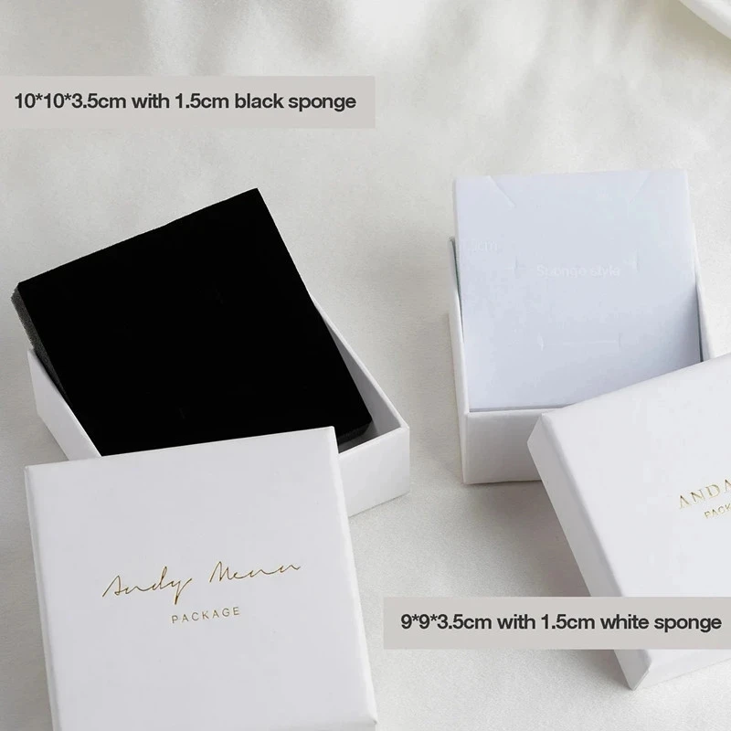 20sets Custom Jewelry Paper Box Personalized Logo Small Jewelry Packaging Box Wholesale Lid & Base Cardboard Box
20sets Custom Jewelry Paper Box Personalized Logo Small Jewelry Packaging Box Wholesale Lid & Base Cardboard Box