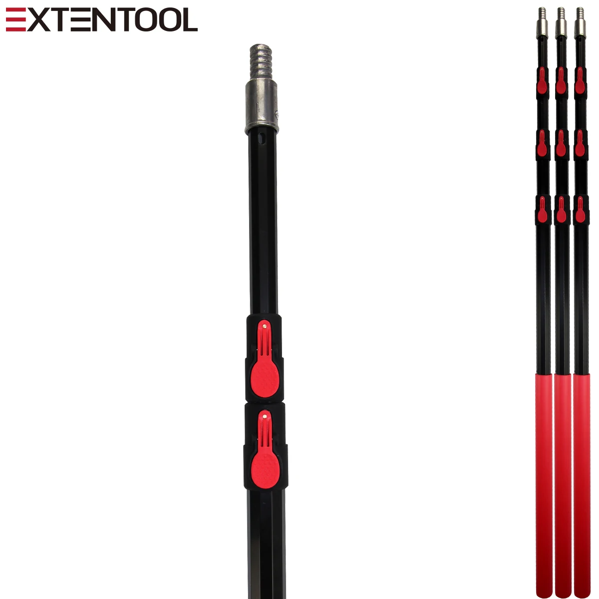 Extentool Aluminum Telescopic Rod Manufacturers Hot Products Push Button Lock Professional Heavy Duty Telescopic Pole
Extentool Aluminum Telescopic Rod Manufacturers Hot Products Push Button Lock Professional Heavy Duty Telescopic Pole