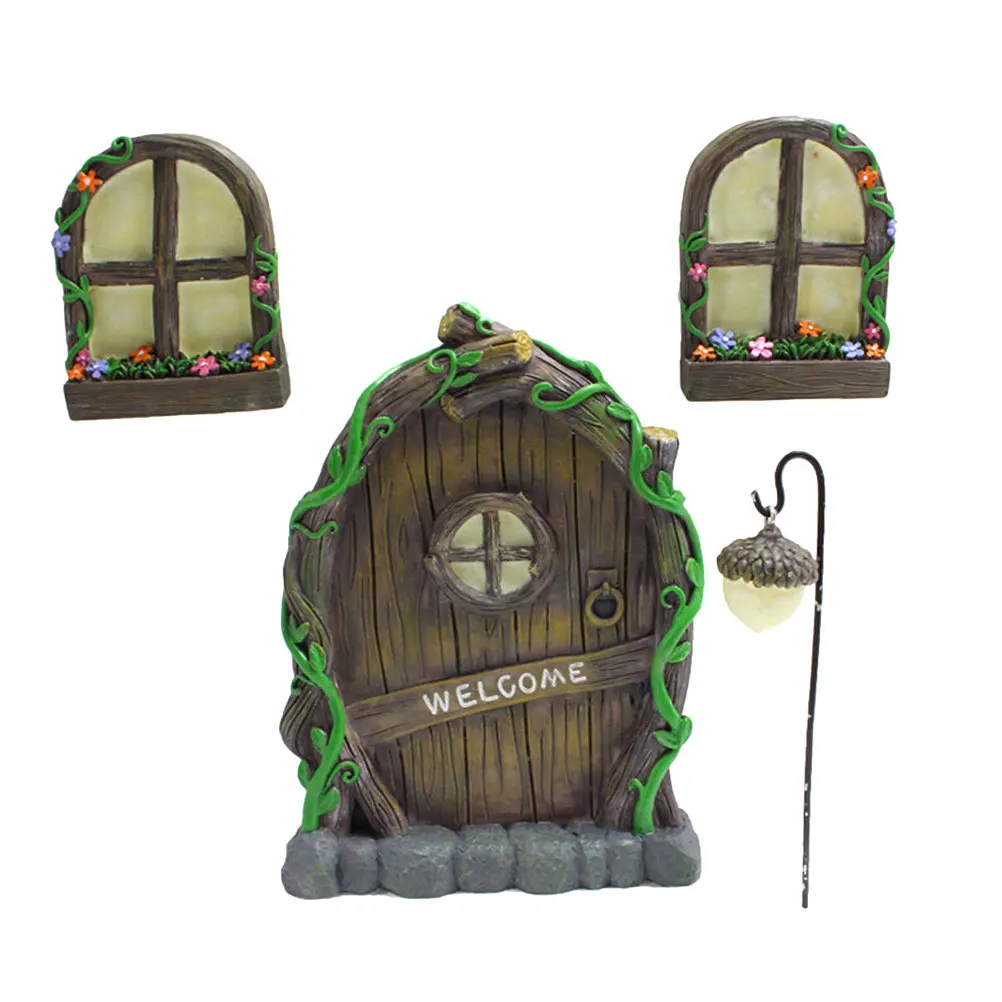 1Set Luminous Window Door Fairy Decor Resin Mini Scene Outdoor Noctilucence Garden Ornaments Glow in Dark Miniature Lamp
1Set Luminous Window Door Fairy Decor Resin Mini Scene Outdoor Noctilucence Garden Ornaments Glow in Dark Miniature Lamp