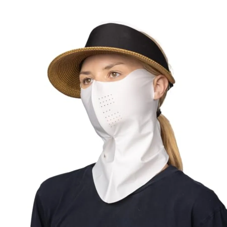 Korean UPF 50+ UV Sun Protection Face Mask Cooling Breathable Neck Cover for Golf, Fishing, Hiking Made in Korea
Korean UPF 50+ UV Sun Protection Face Mask Cooling Breathable Neck Cover for Golf, Fishing, Hiking Made in Korea