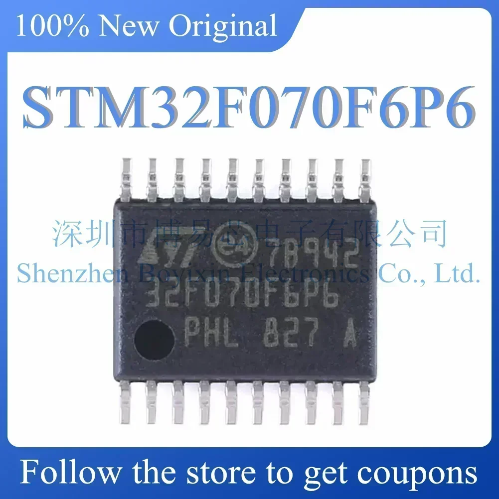 STM32F070F6P6 Standard version
STM32F070F6P6 Standard version
