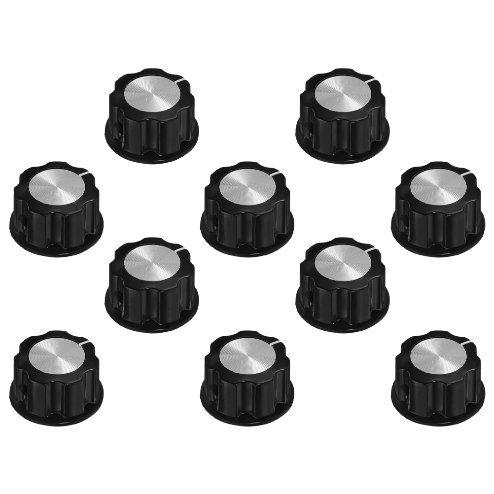 10pcs Knob Cap Audio Potentiometer Bass Volume Control Tone Electric Guitar Knobs Accessories Smooth Adjustment Easy
10pcs Knob Cap Audio Potentiometer Bass Volume Control Tone Electric Guitar Knobs Accessories Smooth Adjustment Easy