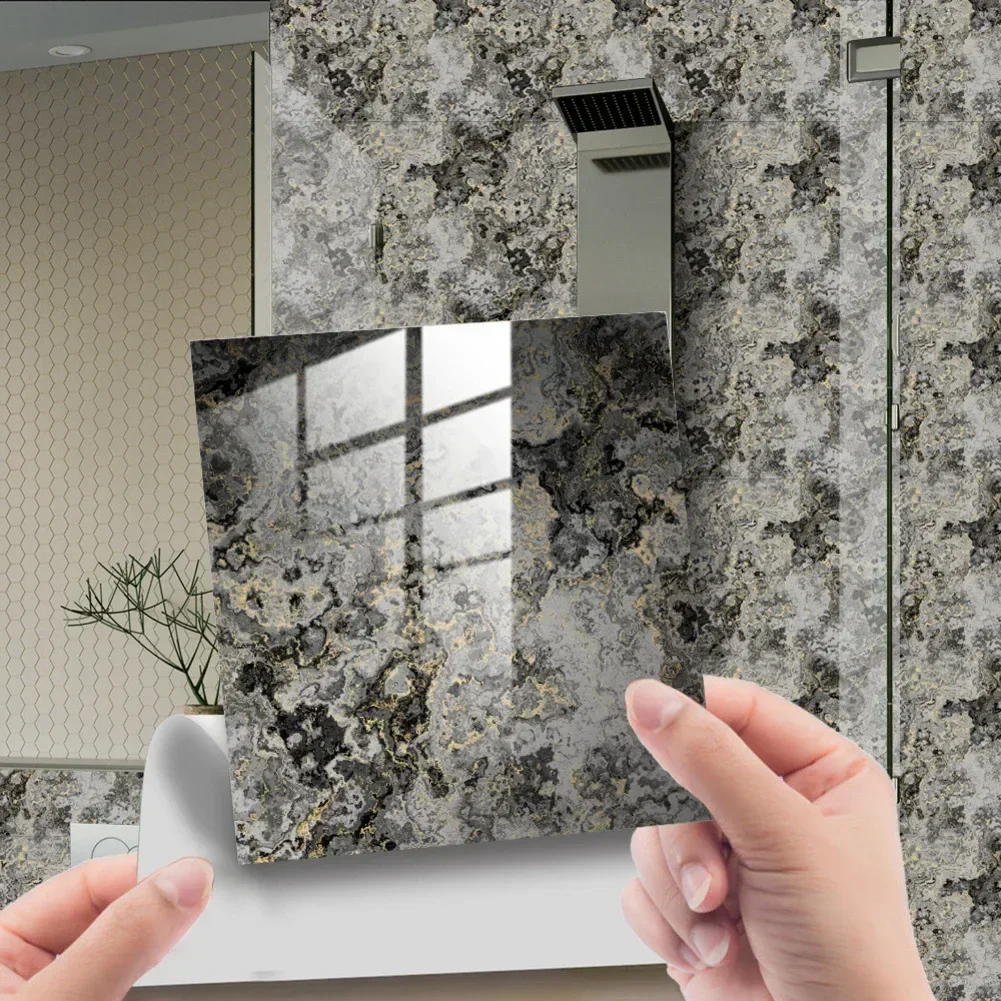 10Pcs Imitation Tile 3D Wall Stickers PVC Wallpaper Waterproof Bathroom Living Room Kitchen Decoration Decal 20x20cm,30x30cm
10Pcs Imitation Tile 3D Wall Stickers PVC Wallpaper Waterproof Bathroom Living Room Kitchen Decoration Decal 20x20cm,30x30cm
