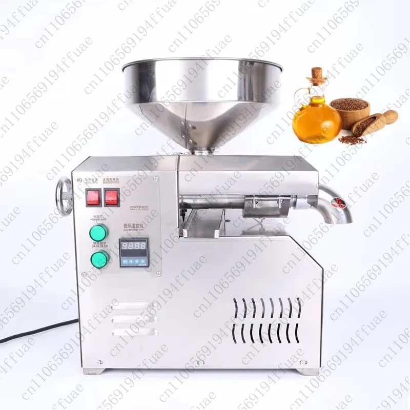 Sunflower and Sesame Oil Press Compact Desktop Peanut and Soybean Oil Press
Sunflower and Sesame Oil Press Compact Desktop Peanut and Soybean Oil Press