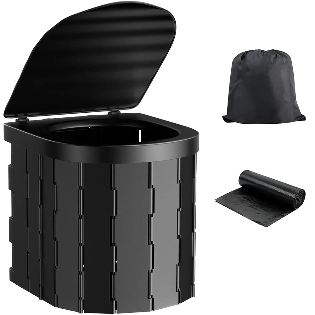 A18E-Portable Toilet For Camping Portable Folding Toilet With Lid, Waterproof Porta Potty Car Toilet Bucket Toilet Potty
A18E-Portable Toilet For Camping Portable Folding Toilet With Lid, Waterproof Porta Potty Car Toilet Bucket Toilet Potty