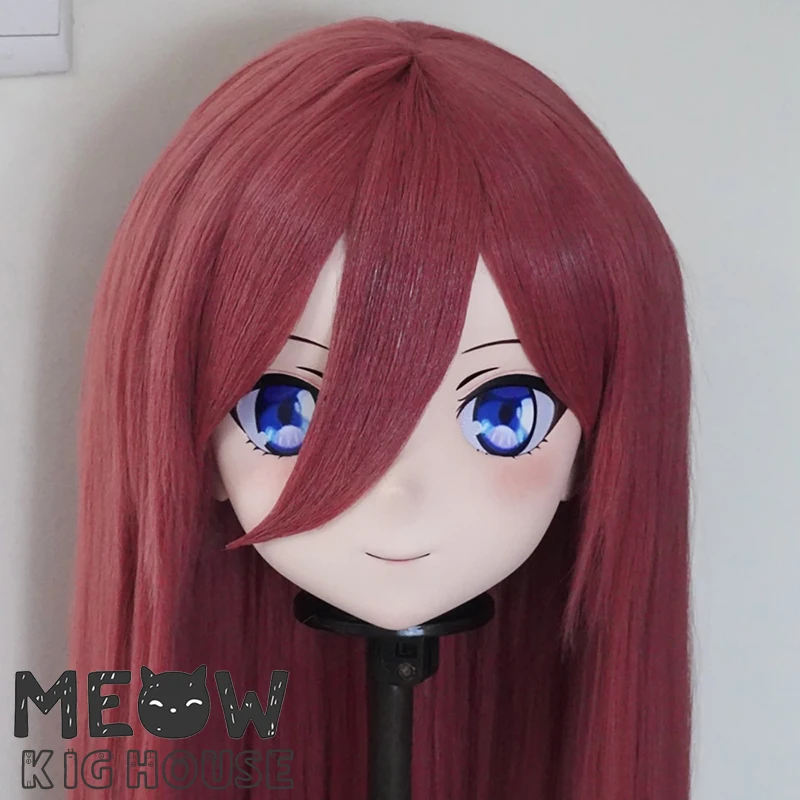 (MEO434) Customize Handmade Full Head Lockable Crossdress Male to Female Japanese Cartoon Anime Game Character Kigurumi Mask
(MEO434) Customize Handmade Full Head Lockable Crossdress Male to Female Japanese Cartoon Anime Game Character Kigurumi Mask