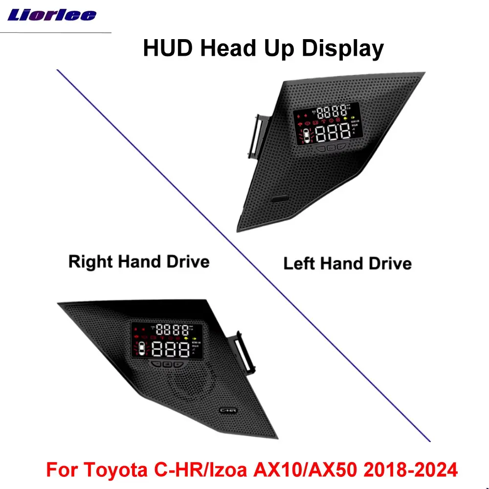 For Toyota C-HR/Izoa AX10/AX50 2018-2024 OEM HUD Head Up Display Driving Screen Alarm System Car Electronic Accessories
For Toyota C-HR/Izoa AX10/AX50 2018-2024 OEM HUD Head Up Display Driving Screen Alarm System Car Electronic Accessories