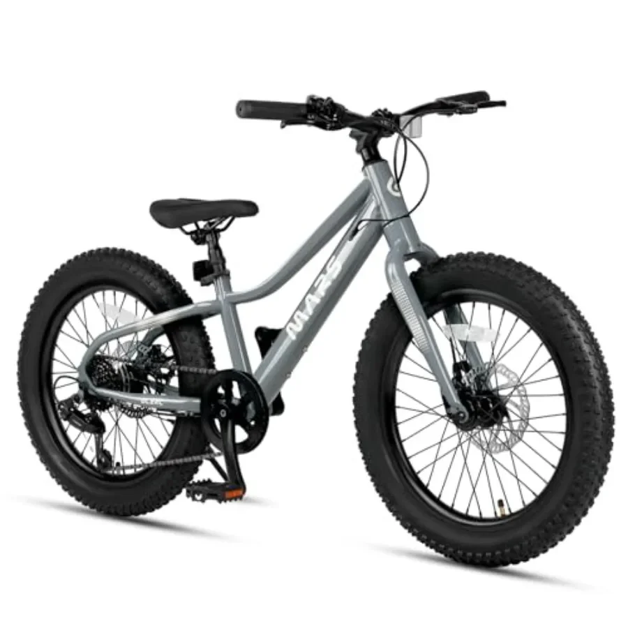 mountain bike for ages 6-14, aluminum frame, multiple colors, 20/24-inch fat tires with 2.8-inch width and 6-speed drivetrain
mountain bike for ages 6-14, aluminum frame, multiple colors, 20/24-inch fat tires with 2.8-inch width and 6-speed drivetrain