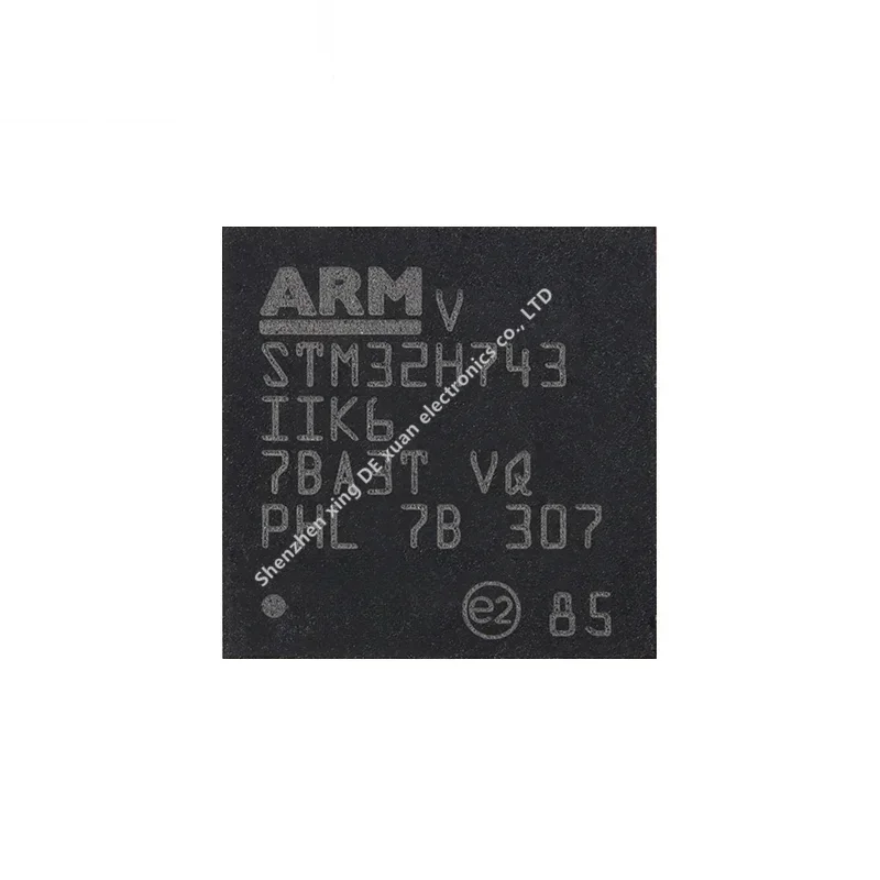 Original STM32H743IIK6 UFBGA-201 ARM Cortex-M7 32-bit microcontroller-MCU Design of Integrate Circuit
Original STM32H743IIK6 UFBGA-201 ARM Cortex-M7 32-bit microcontroller-MCU Design of Integrate Circuit