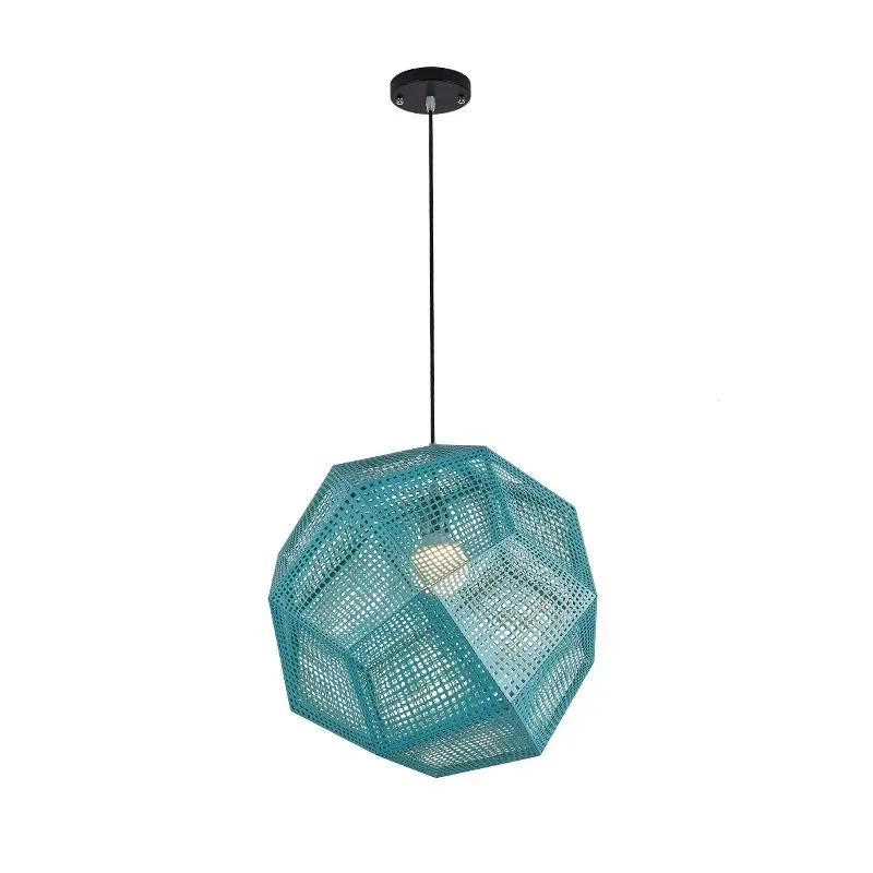 Creative, personalized single-head chandelier LED hollow, simple, blue wrought iron chandelier, living room dining room
Creative, personalized single-head chandelier LED hollow, simple, blue wrought iron chandelier, living room dining room