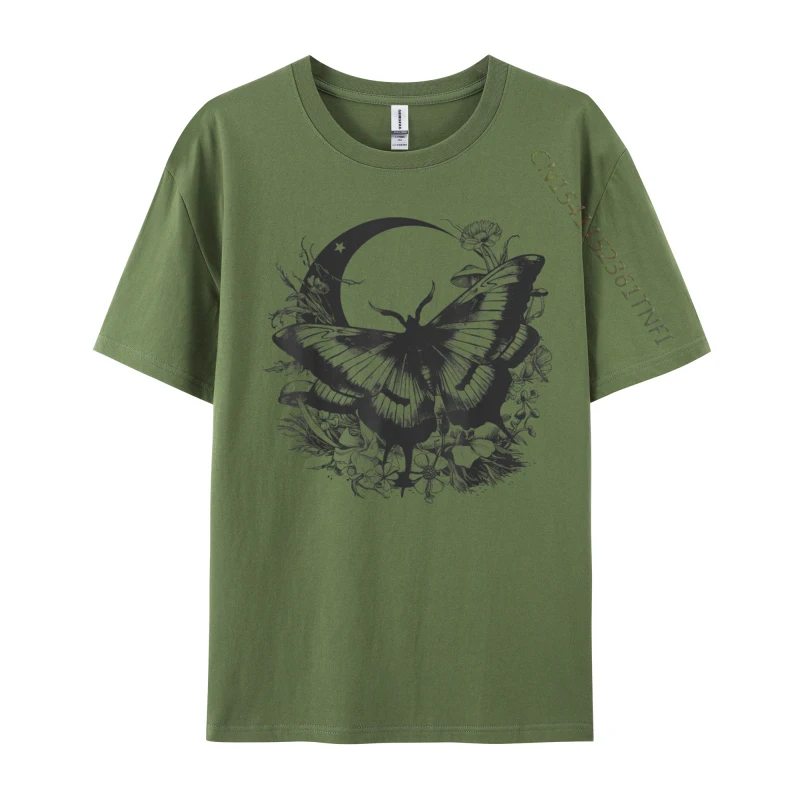 Cute Fairycore Floral Moth Aesthetic Women Classic Street Tops Shirts For Men Cotton Top T-Shirt Casual Tee-Shirt 2024 New
Cute Fairycore Floral Moth Aesthetic Women Classic Street Tops Shirts For Men Cotton Top T-Shirt Casual Tee-Shirt 2024 New
