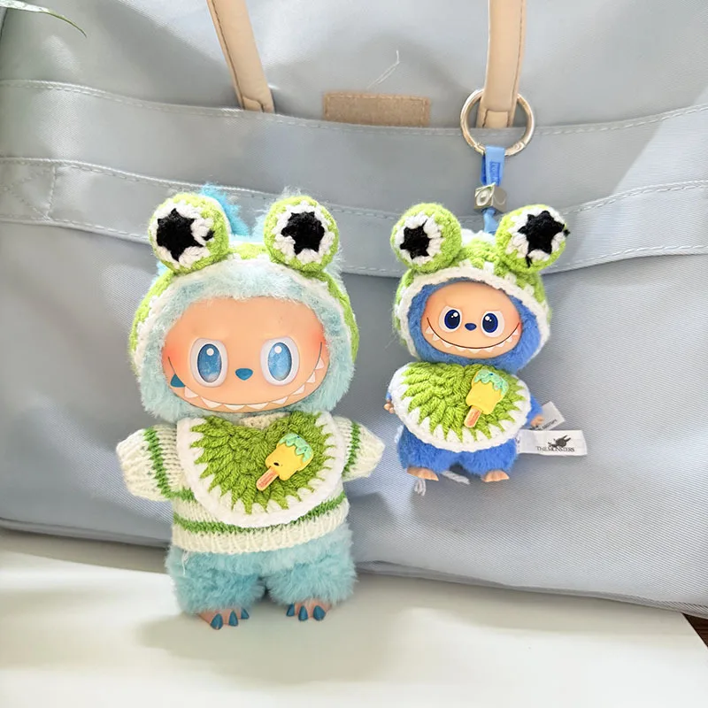 10cm Mini Labubu 4.0 Doll Clothes 4th-Gen Carrot Rabbit & Frog Headband Drool Bib Clothes for Mini Labubu Accessories
10cm Mini Labubu 4.0 Doll Clothes 4th-Gen Carrot Rabbit & Frog Headband Drool Bib Clothes for Mini Labubu Accessories