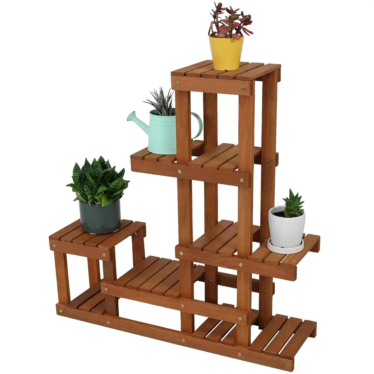 36in 3-Tier Meranti Wood Plant Stand Teak Oil Finish Indoor Outdoor Customized
36in 3-Tier Meranti Wood Plant Stand Teak Oil Finish Indoor Outdoor Customized