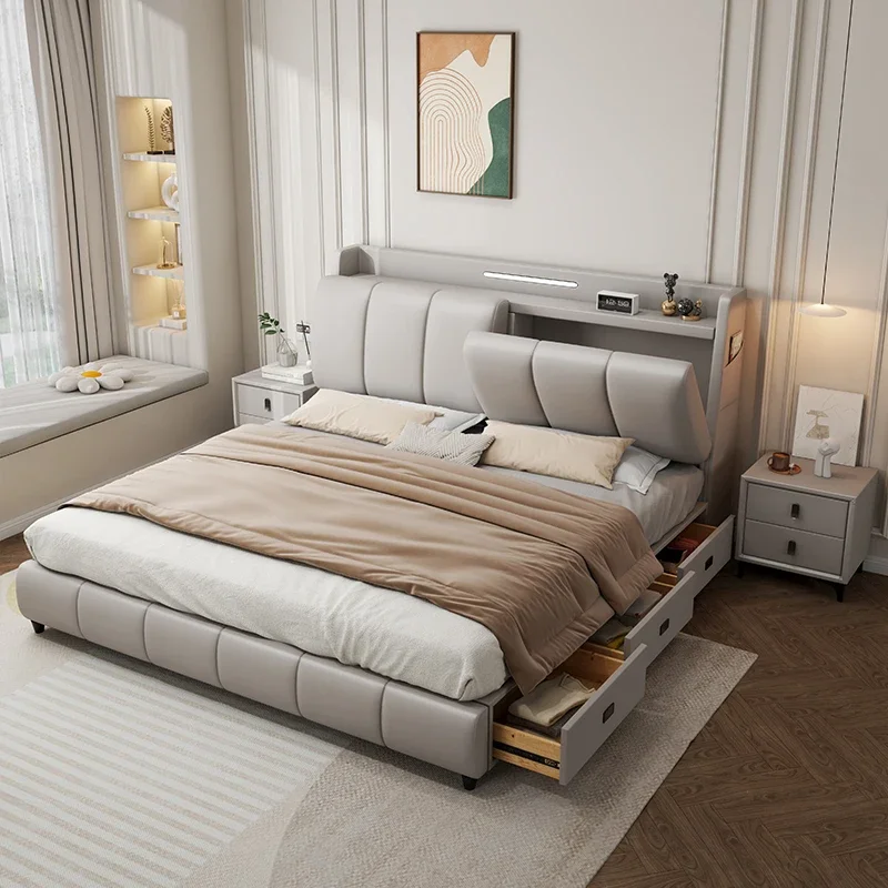 Design Luxury Modern Double Bed Loft King Adults Space Saving Double Bed Queen Storage Camas De Dormitorio Bedroom Furniture
Design Luxury Modern Double Bed Loft King Adults Space Saving Double Bed Queen Storage Camas De Dormitorio Bedroom Furniture