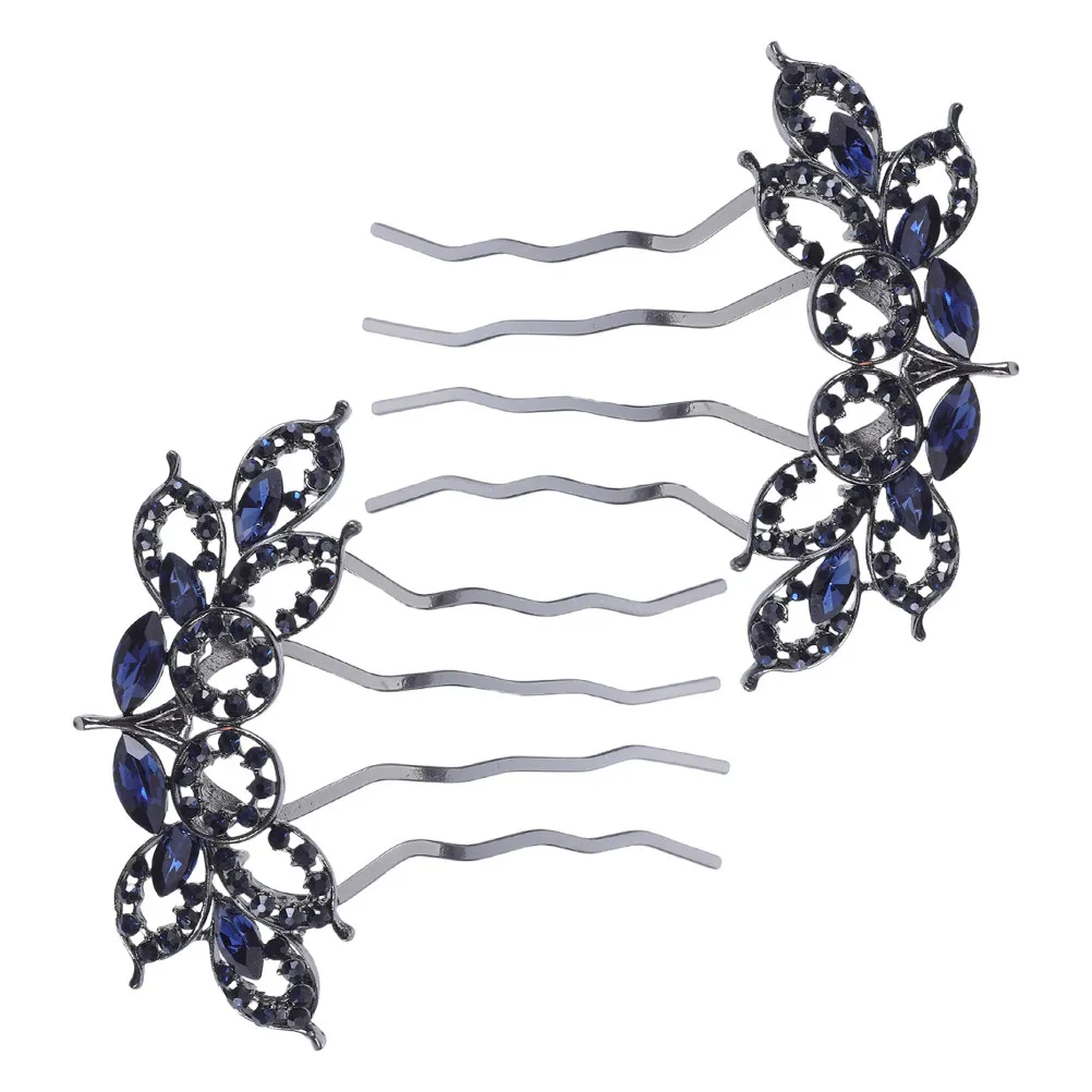 2 шт. Изысканные свадебные гребни с стразами, корона принцессы из сплава, боковой аксессуар для волос для свадьбы, вечеринки, дня рождения, Дня матери, элегантный
2 шт. Изысканные свадебные гребни с стразами, корона принцессы из сплава, боковой аксессуар для волос для свадьбы, вечеринки, дня рождения, Дня матери, элегантный