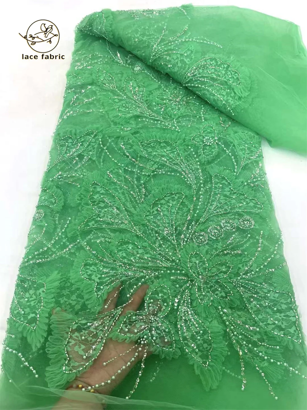 New Design African Beaded Lace Fabric 2024 High Quality 3D Nigerian Sequins Lace French Tulle Beads Lace Fabric For Party Dress
New Design African Beaded Lace Fabric 2024 High Quality 3D Nigerian Sequins Lace French Tulle Beads Lace Fabric For Party Dress
