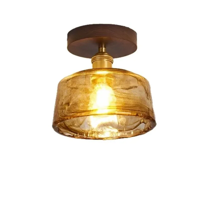 American retro corridor light, aisle ceiling light, medieval wabi sandy wind walnut light luxury balcony light
American retro corridor light, aisle ceiling light, medieval wabi sandy wind walnut light luxury balcony light