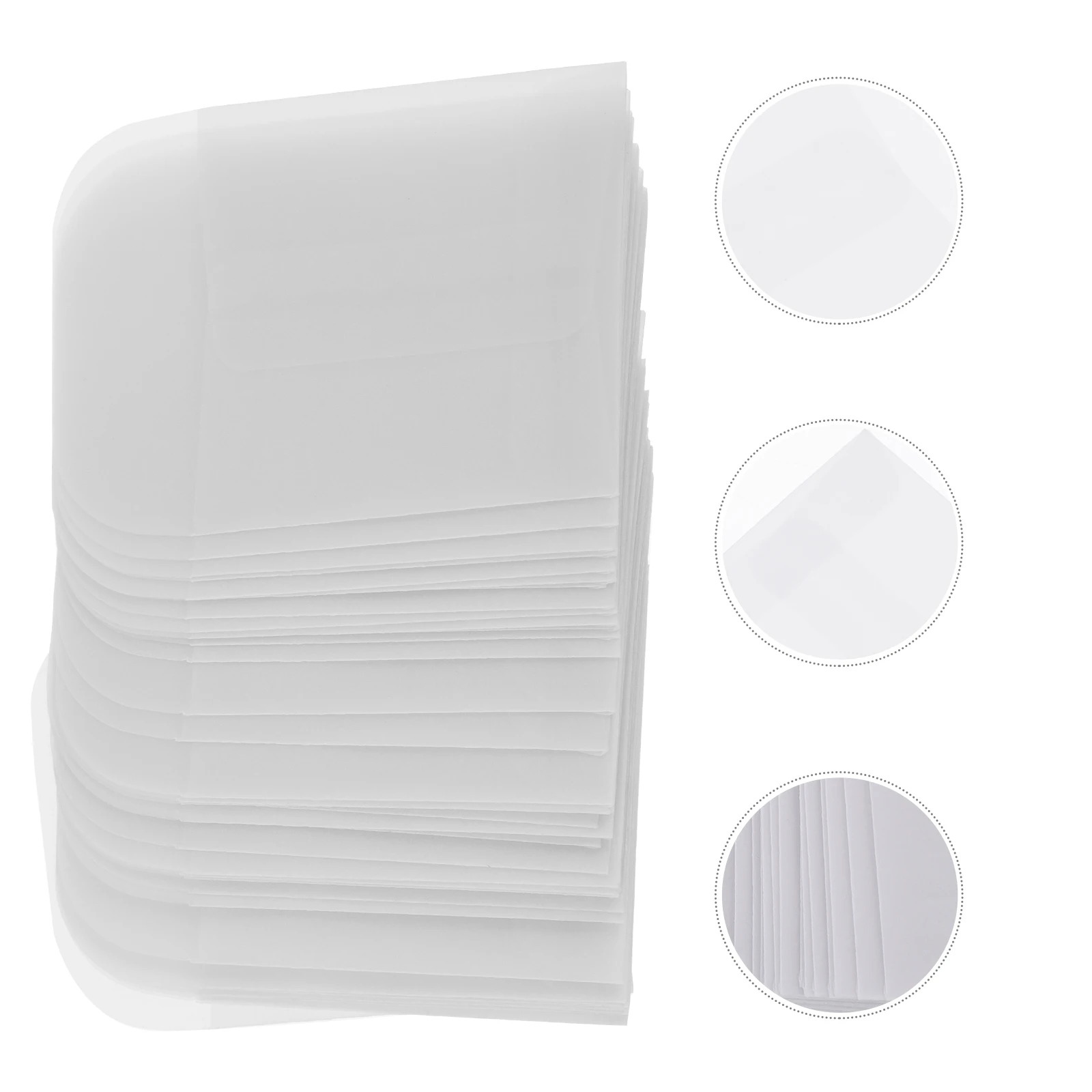 50pcs Tag Envelopes 6x8CM Jewelry Small Cards Envelopes Pouches Coin Storage Bags Mini Cards Transparent Supplies
50pcs Tag Envelopes 6x8CM Jewelry Small Cards Envelopes Pouches Coin Storage Bags Mini Cards Transparent Supplies