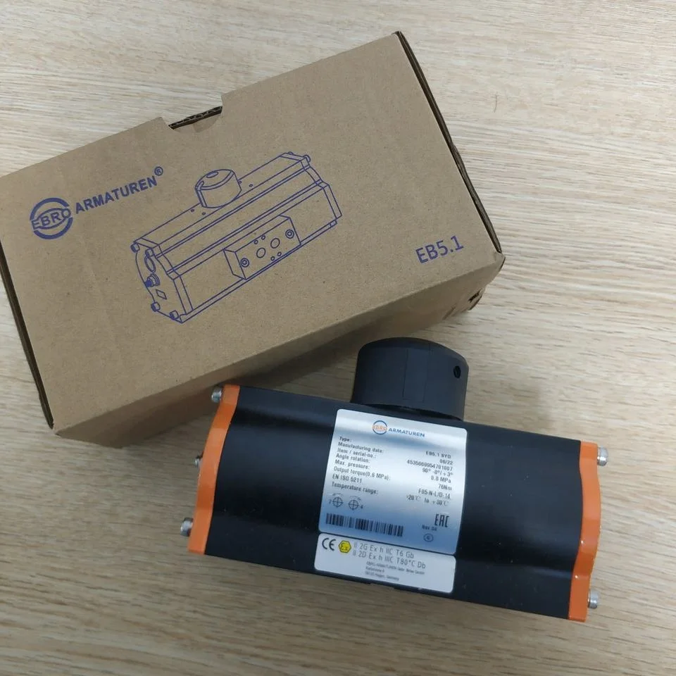 EBRO ARMATUREN double acting pneumatic actuator EB5.1 SYD
EBRO ARMATUREN double acting pneumatic actuator EB5.1 SYD