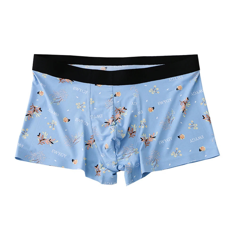 Men Ice Silk Boxers Underwear Print Seamless Underpants Ultra Thin Mesh Panties Loose Silky Briefs Elastic Lightweight Lingerie
Men Ice Silk Boxers Underwear Print Seamless Underpants Ultra Thin Mesh Panties Loose Silky Briefs Elastic Lightweight Lingerie
