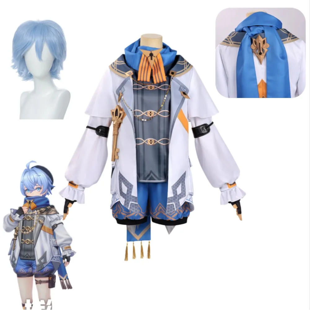 Neverness To Everness Edgar Cosplay Costume Full Set with Beret Hat Accessories Adult Men Women Halloween Comic Con Stage Outfit
Neverness To Everness Edgar Cosplay Costume Full Set with Beret Hat Accessories Adult Men Women Halloween Comic Con Stage Outfit