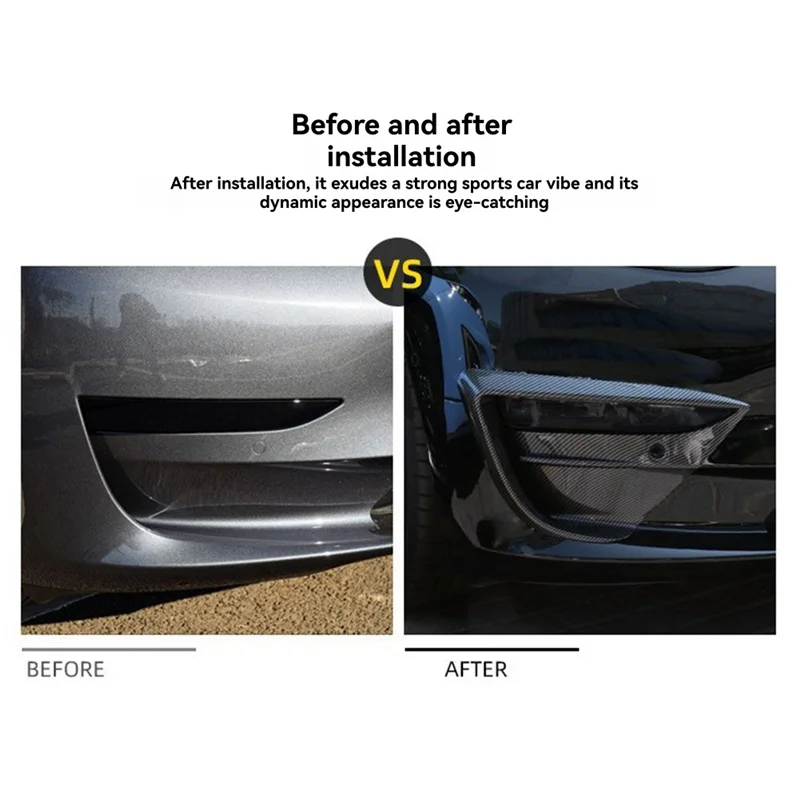Fog Lamp Spoiler Blade Trim Spoiler Blade Trim Spoiler Trim For Tesla 3 Gloss Black
Fog Lamp Spoiler Blade Trim Spoiler Blade Trim Spoiler Trim For Tesla 3 Gloss Black