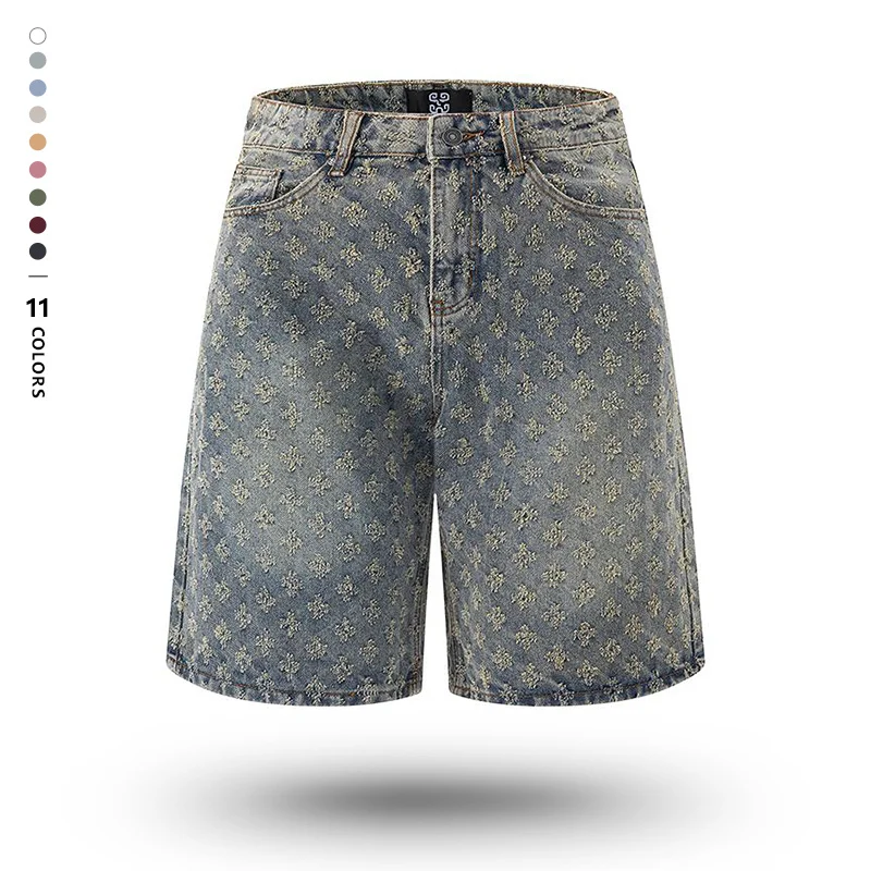 Summer Luxury Quality Retro Cotton Men's Denim Shorts Hip Hop INS Loose Shave Jacquard High Street Y2K Jeans Pants Plus Size 5XL
Summer Luxury Quality Retro Cotton Men's Denim Shorts Hip Hop INS Loose Shave Jacquard High Street Y2K Jeans Pants Plus Size 5XL
