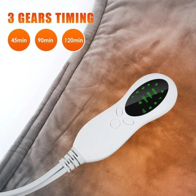 G6KF Durable Heating Cushion Pad 10-Speed Temperature Control Electric Blankets Winter Heated Shawl for Men Women the Elderly
G6KF Durable Heating Cushion Pad 10-Speed Temperature Control Electric Blankets Winter Heated Shawl for Men Women the Elderly