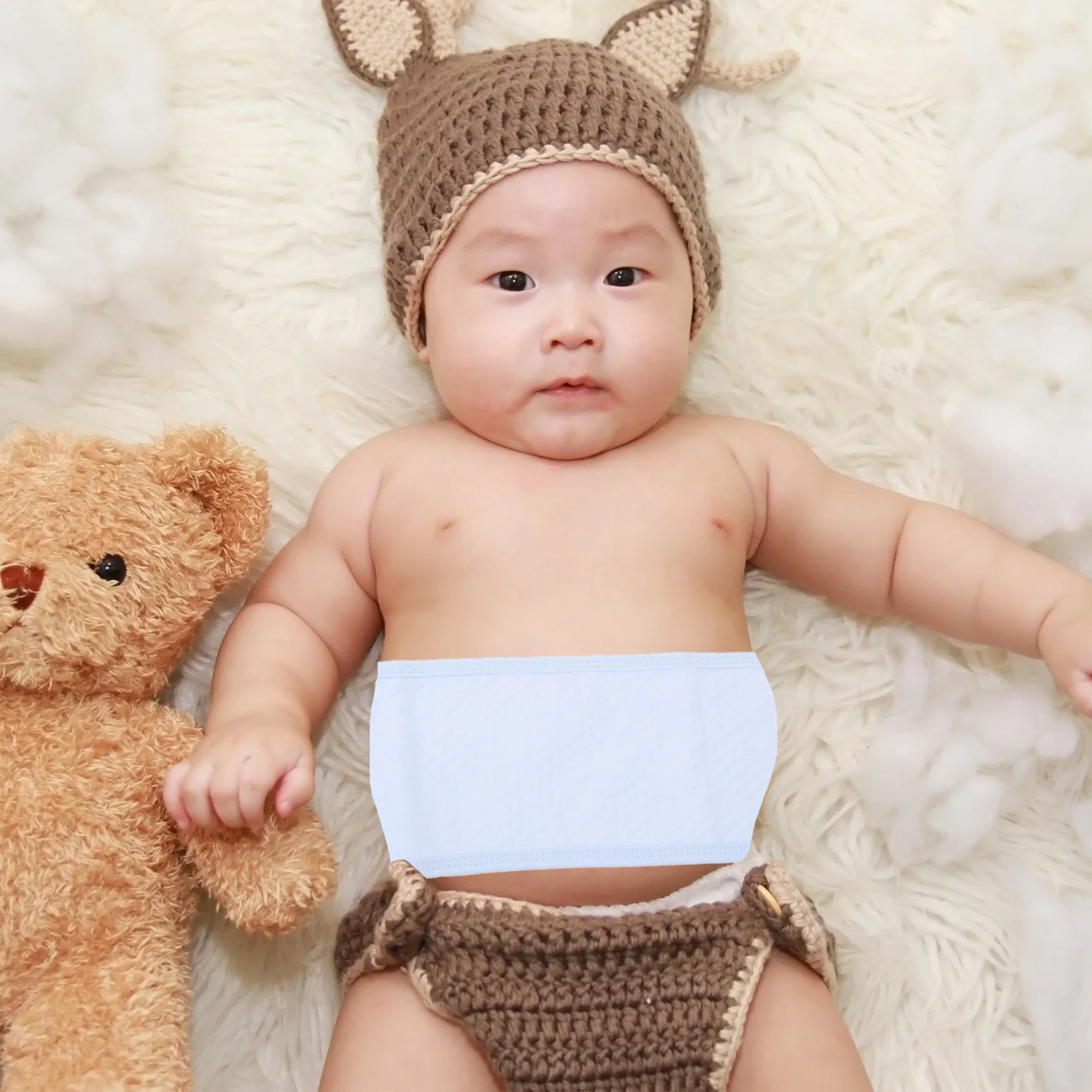 4Pcs Baby Belly Band Cotton Newborn Protective Belt Comfortable Warm Gift for Friends with Children Baby Belly Band 
4Pcs Baby Belly Band Cotton Newborn Protective Belt Comfortable Warm Gift for Friends with Children Baby Belly Band