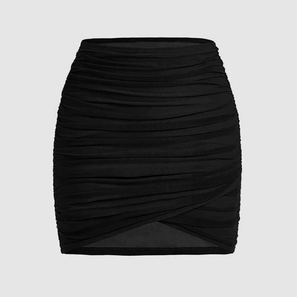 Skirts Spring Summer Casual Skinny Fit Plain Ruched Natural Waist Mini Office Lady Skirts For Women
Skirts Spring Summer Casual Skinny Fit Plain Ruched Natural Waist Mini Office Lady Skirts For Women