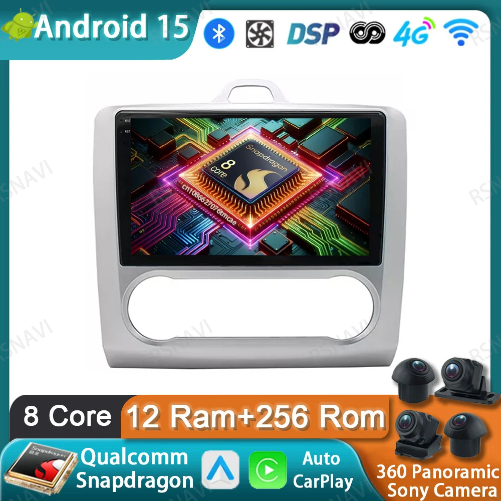 Car Radio Android 15 For Ford Focus 2 3 Mk2 Mk3 2004 2005 - 2011 GPS Player Navigation Stereo Carplay Multimedia Auto DSP BT DVD
Car Radio Android 15 For Ford Focus 2 3 Mk2 Mk3 2004 2005 - 2011 GPS Player Navigation Stereo Carplay Multimedia Auto DSP BT DVD