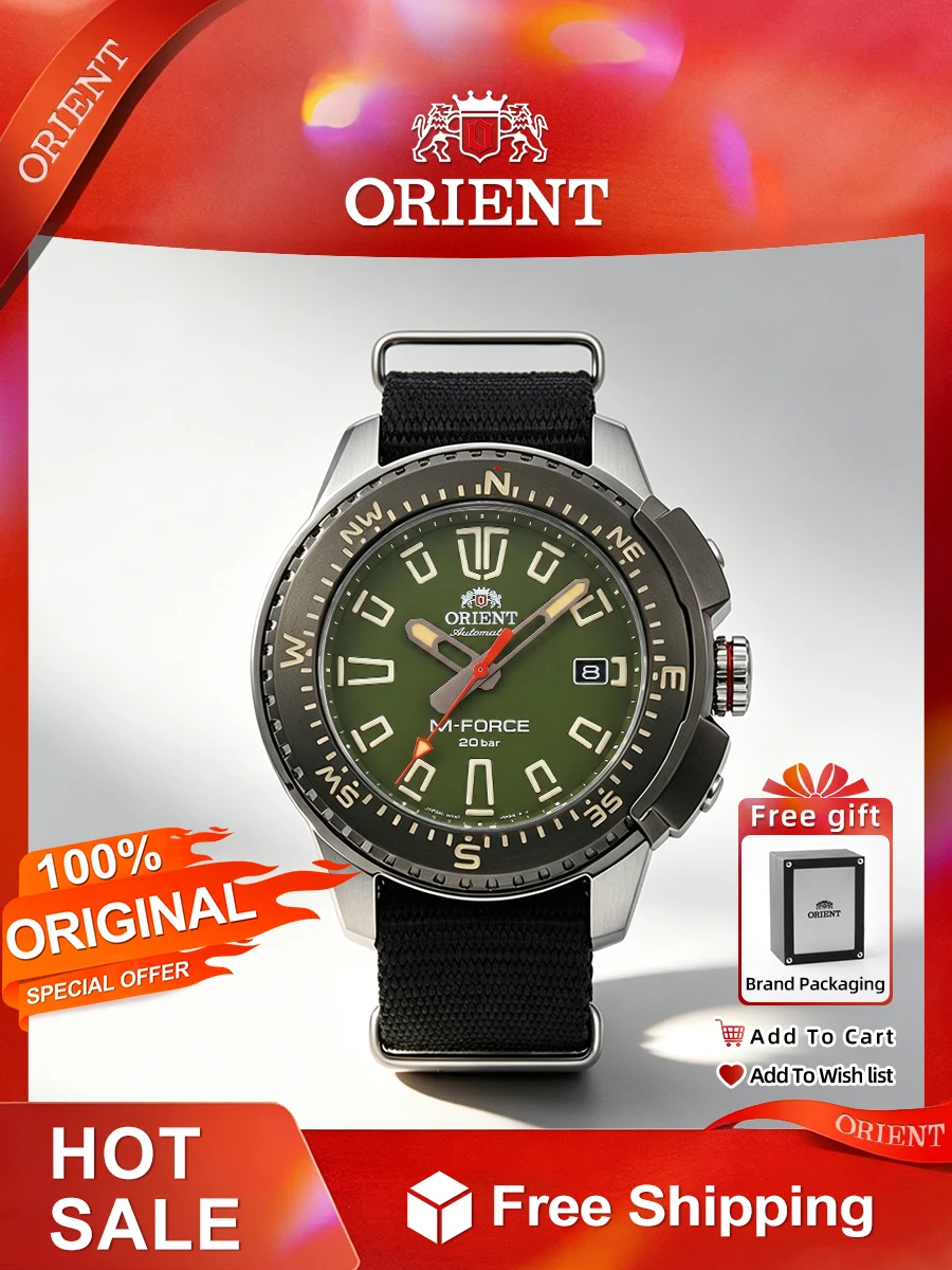 Orient M-Force Automatic Black Dial Men's Watch RA-AC0L03B00B
Orient M-Force Automatic Black Dial Men's Watch RA-AC0L03B00B